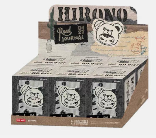 POPMART Hirono Road Journal Series Sealed Cases (6 Blind Box dolls) FREE SHIPPING MOQ 3 CASE POP MART