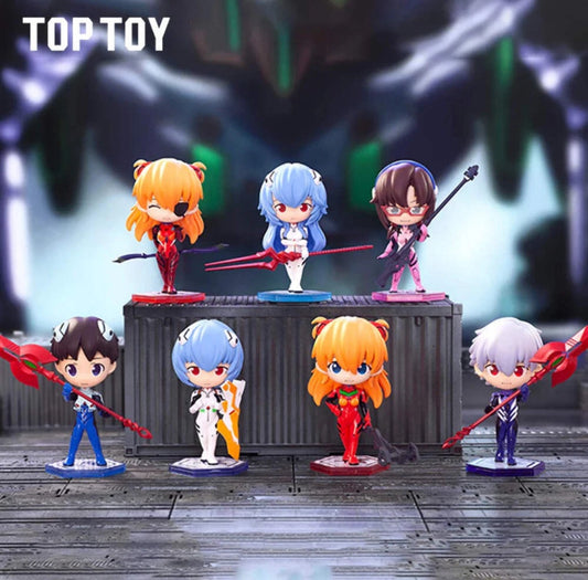 TopToy Bulk X EVA Evangelion Weapons Series Figures Blind Box Cases (6per set) MOQ 3 Case FREE SHIPPING TOP TOY